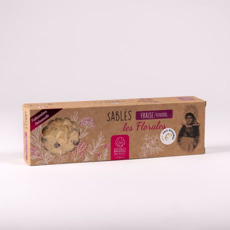 Galettes bretonnes fraise/fenouil - Atelier D